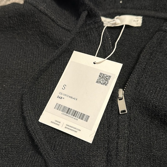 Knit Zip-Up Hoodie - Picture 5 of 6